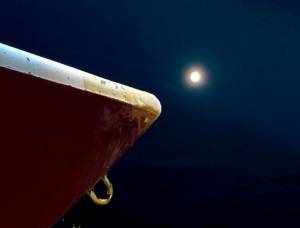 Μερική έκλειψη Σελήνης και πανσέληνος - Όμορφες εικόνες από τον ουρανό της Καλαμάτας (pics)