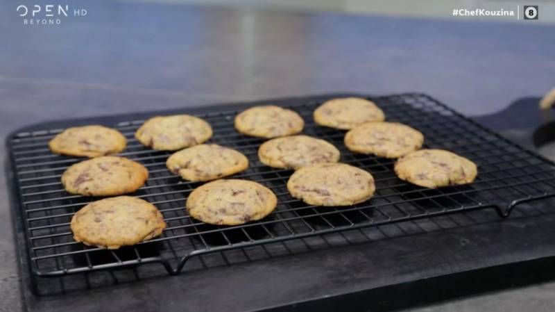 Σοκολατένια cookies (Βίντεο)