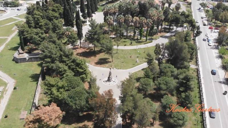 Μεσολόγγι: Ο Κήπος των Ηρώων μέσα από τα «μάτια» ενός drone (Βίντεο)