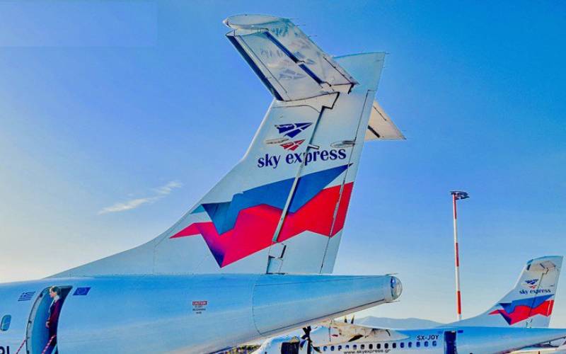H Sky Express θα συνδέει την Αθήνα με τα Χανιά