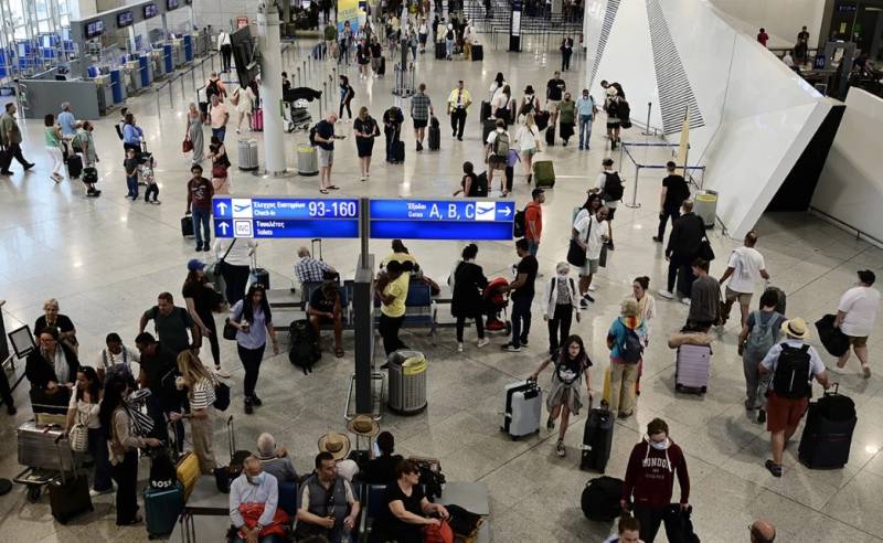 Αυξημένη κατά 11,4% η επιβατική κίνηση στα αεροδρόμια το α΄ εξάμηνο του 2024