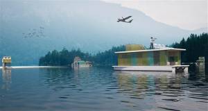 «Tiny Eco Hotel» - Ένα πλωτό ξενοδοχείο για οικο-τουρισμό (φωτο)