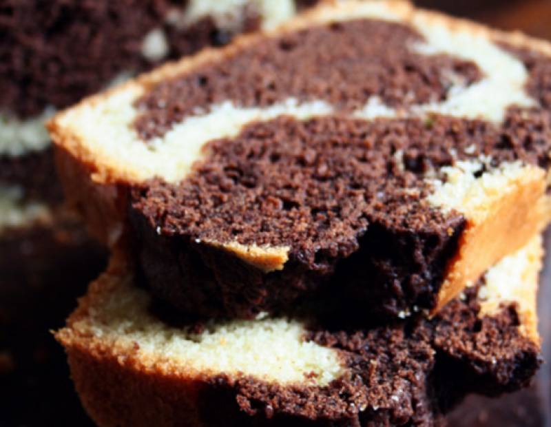 Δίχρωμο κέικ - Το γλύκισμα των παιδικών μας χρόνων