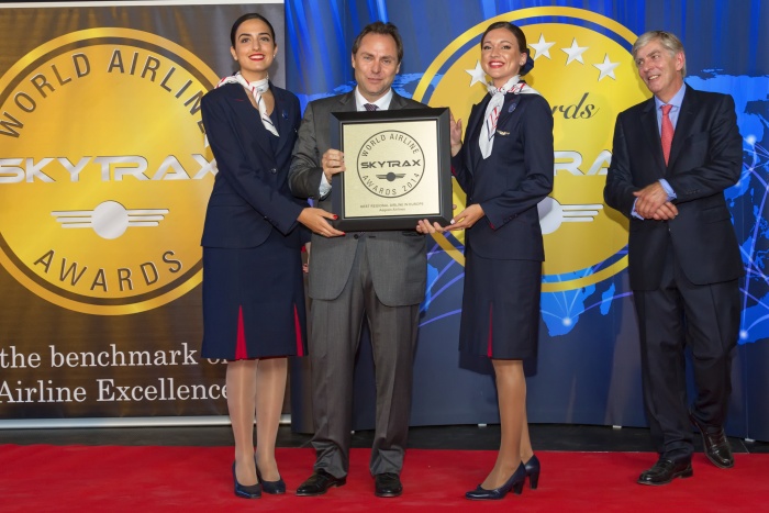 Aegean: Καλύτερη Περιφερειακή Αεροπορική Εταιρεία στην Ευρώπη” στα 2014 World Airline Awards