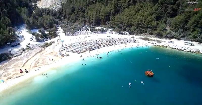 Πόρτο Βαθύ: Η παραλία στη Θάσο με τη «μαρμάρινη» γοητεία (Βίντεο)