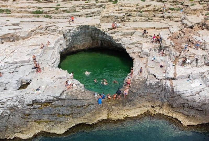 Γκιόλα: Η φυσική πισίνα στη Θάσο (Φωτογραφίες)