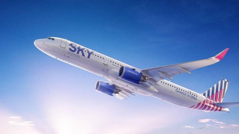 Επέκταση του πτητικού προγράμματος της Sky express σε 3 στρατηγικά αεροδρόμια της Ευρώπης