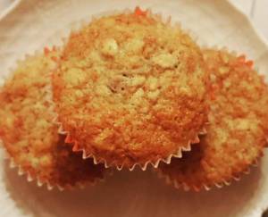 Υγιεινά muffins με βρώμη