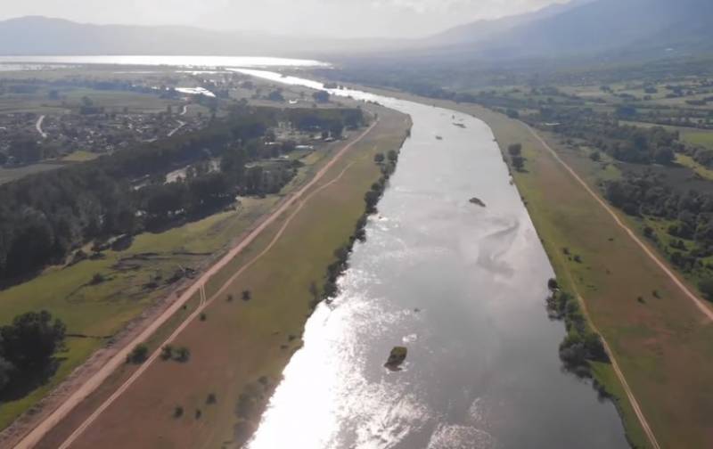 Λίμνη Κερκίνη: Πτήση πάνω από τις εκβολές του Στρυμόνα (Βίντεο)