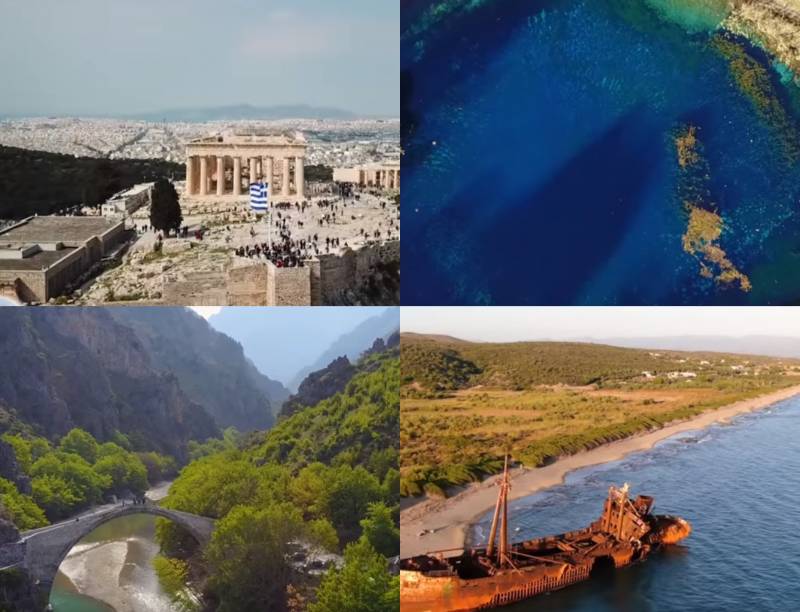 Οι ομορφιές της Ελλάδας μέσα από ένα drone βίντεο 4 λεπτών!