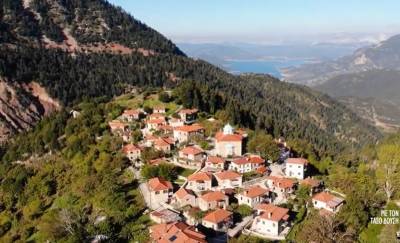 Φιδάκια: Το υπέροχο χωριό της Ευρυτανίας με το περίεργο όνομα (Βίντεο)