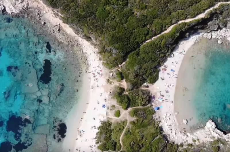 Βόλτα με drone στις υπέροχες παραλίες της Βόρειας Κέρκυρας (Βίντεο)