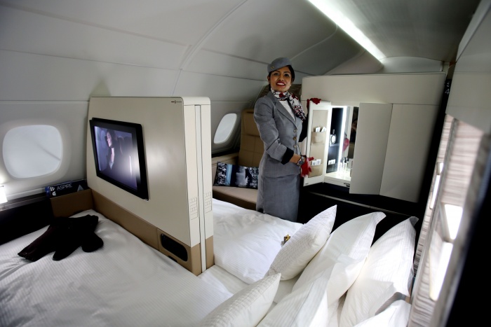 Πολυτελείς σουίτες στο νέο Airbus A380 της Etihad (video)