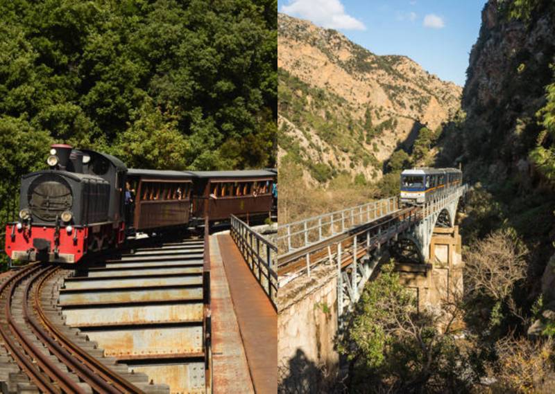 Περιήγηση στα 2 σιδηροδρομικά «διαμάντια» της Ελλάδας (Φωτογραφίες)