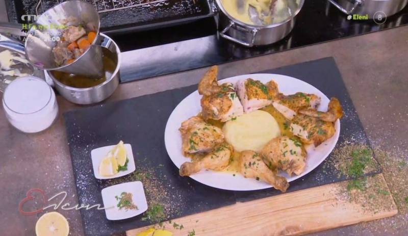 Kοτόπουλο στο φούρνο με τραγανή πέτσα (Βίντεο)