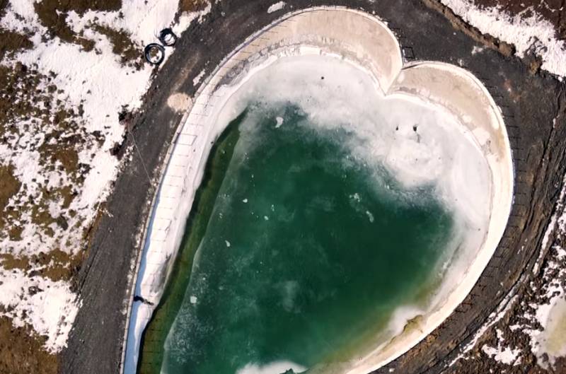 Η «λίμνη της αγάπης» στο Μέτσοβο (Βίντεο)