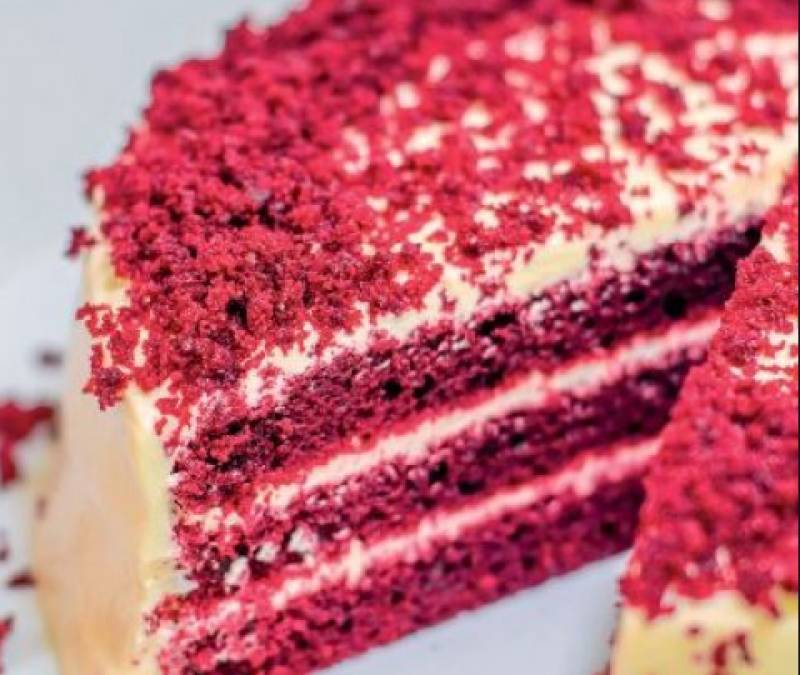 Ζουμερό Red Velvet Cake