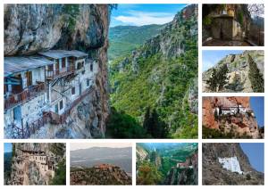 Μοναστήρια «αετοφωλιές» της Ελλάδας (Βίντεο+φωτογραφίες)