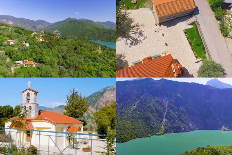 Αγαλιανός: Το χωριό με θέα στη μεγαλύτερη τεχνητή λίμνη της Ελλάδας (Βίντεο)
