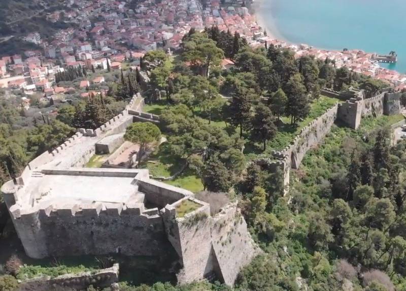 Το Κάστρο της Ναυπάκτου από ψηλά (Βίντεο)