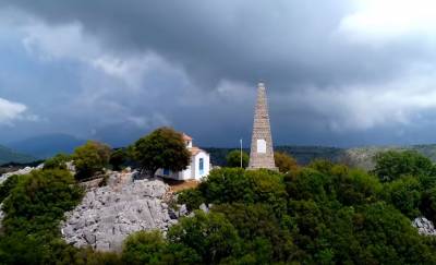 Πτήση πάνω από το ιστορικό Μανιάκι - Ένας τόπος ηρωικής θυσίας (Βίντεο)