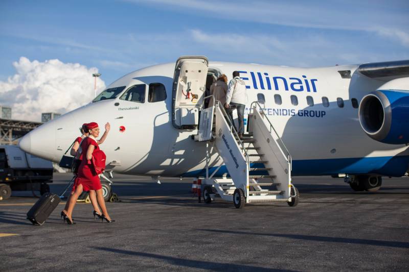 Ellinair: Ξεπέρασε το 1 εκατ. επιβάτες το 2018