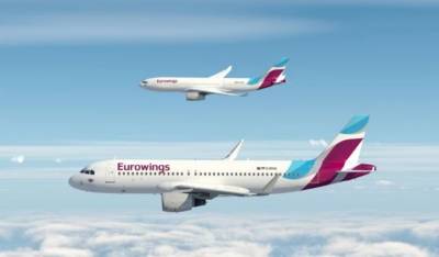 Η Eurowings υπερδιπλασιάζει τα αεροσκάφη της ενόψει του Πάσχα
