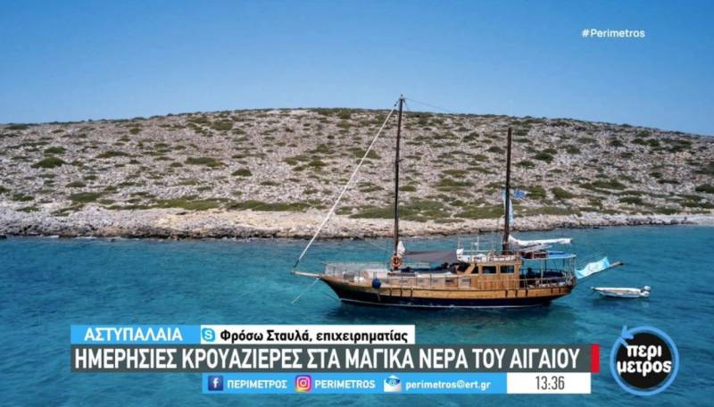 Αστυπάλαια: Ημερήσιες κρουαζιέρες στα μαγικά νερά του Αιγαίου (Βίντεο)