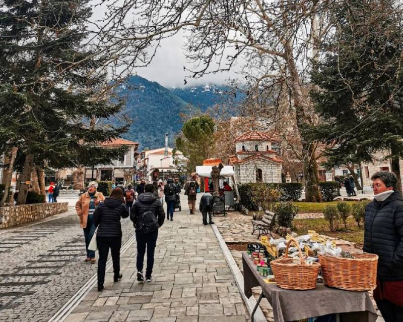 Καλάβρυτα: Ο χειμερινός «άσσος» της Αχαΐας (Φωτογραφίες)