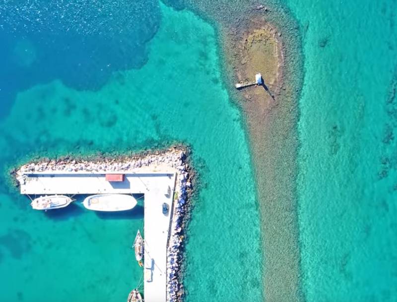 Το άγνωστο βυθισμένο λιμάνι της πανίσχυρης Αρχαίας Ερέτριας (Βίντεο)