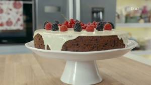 Βασιλόπιτα κέικ με γλάσο (Βίντεο)