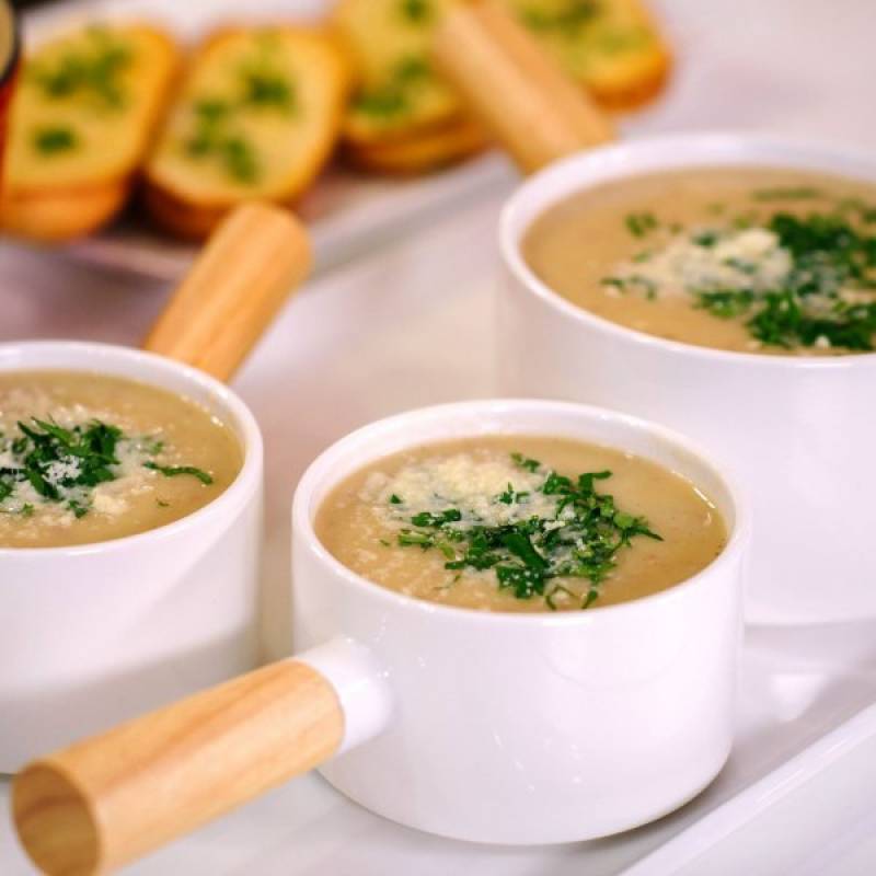 Πατατόσουπα με πράσα και μπέικον - Μια πλούσια και χορταστική σούπα
