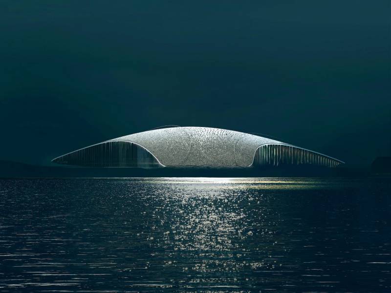 Μουσείο φάλαινας σε σχήμα του θηλαστικού ανοίγει το 2022 - Ένα αρχιτεκτονικό αριστούργημα (pics)