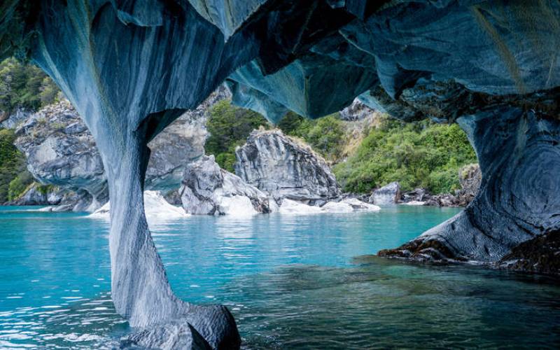 Τα Μαρμάρινα Σπήλαια της Χιλής - Ένα θαύμα της φύσης (Βίντεο+φωτογραφίες)