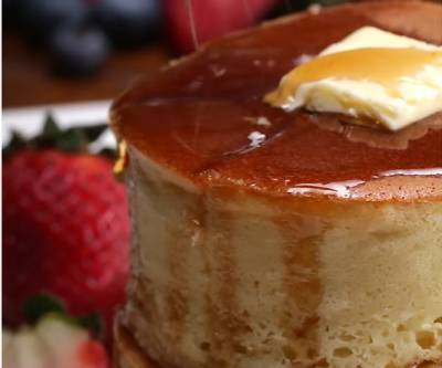 Γιαπωνέζικα pancakes - Σκέτος αφρός, λιώνουν στο στόμα (Βίντεο)