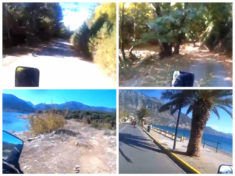 Λίμνη Λάδωνα - Καλαμάτα σε μια... off road διαδρομή με μηχανή! (Βίντεο)