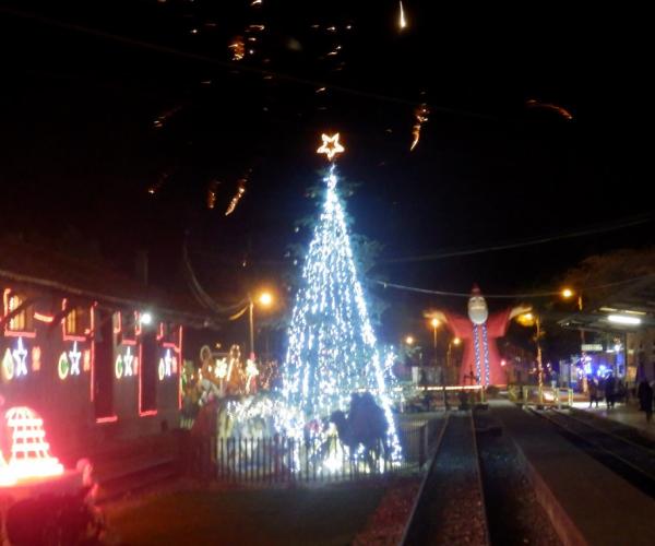 Χριστουγεννιάτικο Χωριό στον Σιδηροδρομικό Σταθμό Καλαμάτας