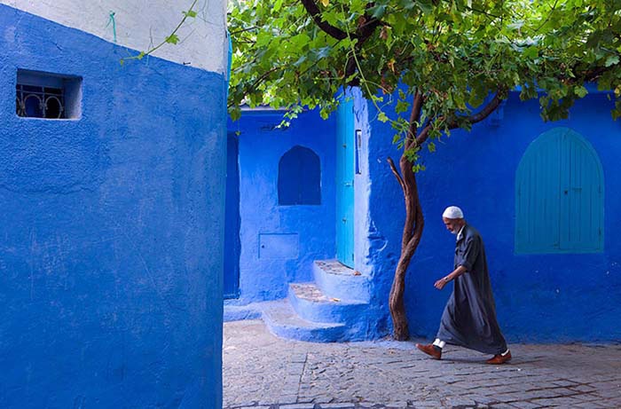 Μια μπλε πόλη στο Μαρόκο (φωτογραφίες)
