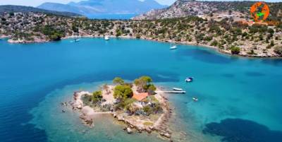 Δασκαλιό: Το «νησάκι του έρωτα» με τα τιρκουάζ νερά (Βίντεο)