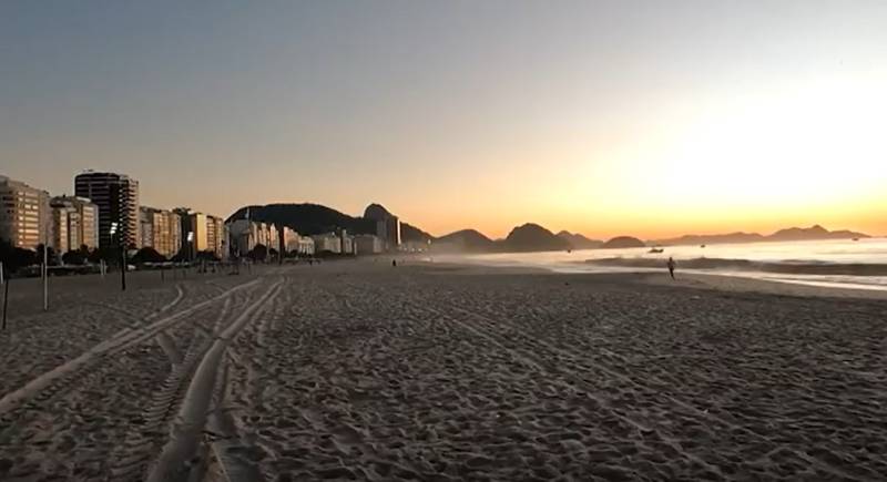 Ρίο ντε Τζανέιρο: H διάσημη παραλία Κοπακαμπάνα (Βίντεο)