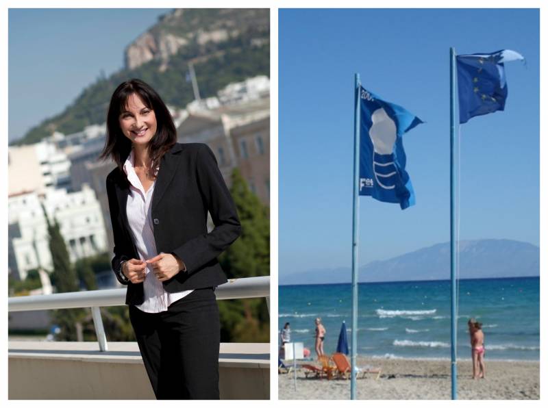 Έλενα Κουντουρά: Η Ελλάδα μπορεί να κερδίσει την πρώτη θέση παγκοσμίως σε Γαλάζιες Σημαίες