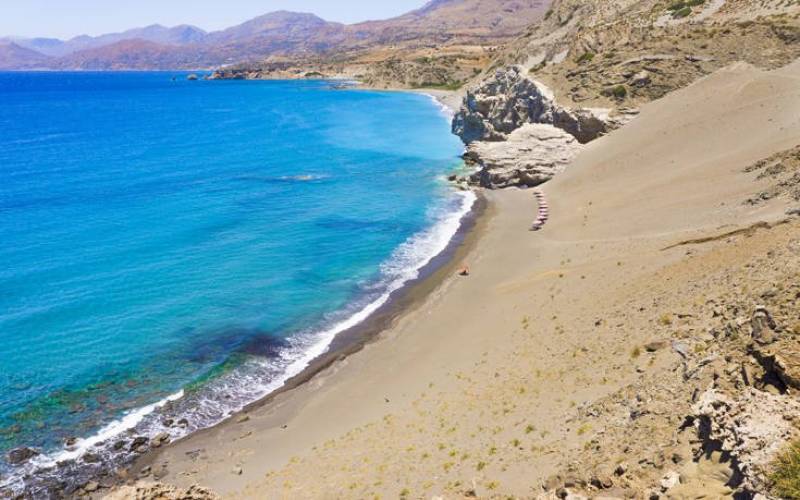 Άγιος Παύλος - Η εντυπωσιακή παραλία της Κρήτης (Βίντεο+φωτογραφίες)