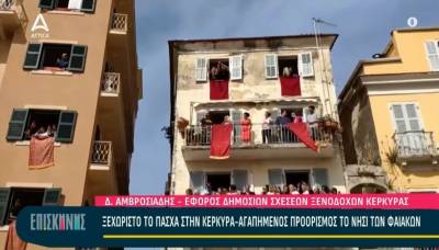 Πάσχα στην Κέρκυρα: Αγαπημένος προορισμός το νησί των Φαιάκων (Βίντεο)