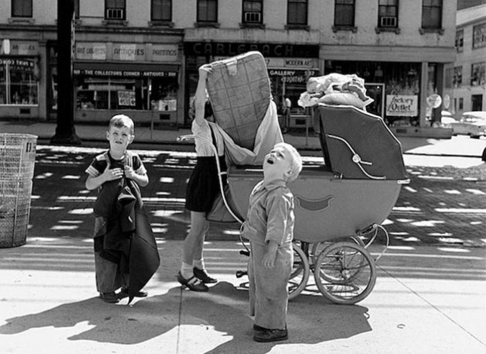 Φωτογραφίες από τους δρόμους της Νέας Υόρκης και του Σικάγο το 1950