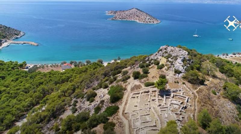 Μυκηναϊκή Ακρόπολη Κανακίων: Το ανάκτορο του Αίαντα του Τελαμώνιου (Βίντεο)