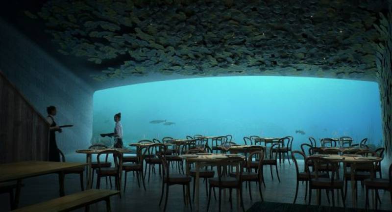 Ανοίγει το πρώτο υποβρύχιο εστιατόριο στον κόσμο (Βίντεο+φωτογραφίες)