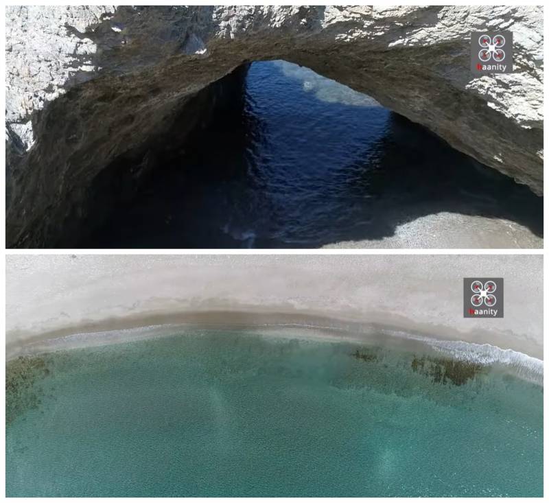 Πεταλιοί: Η παραλία της Ελλάδας που βρίσκεται μέσα σε κρατήρα (Βίντεο)