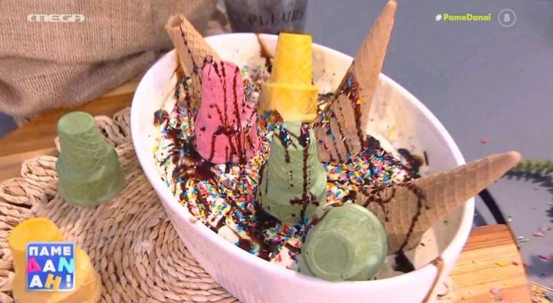Σπιτικό παγωτό με 3 υλικά (Βίντεο)