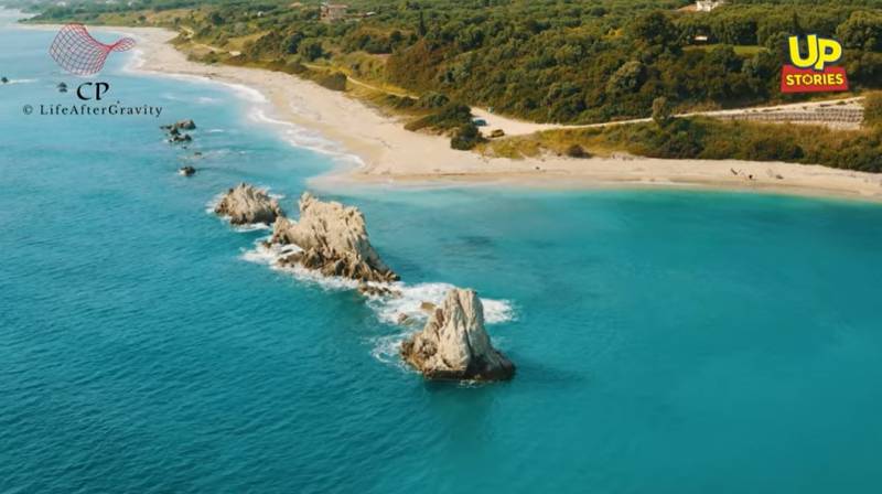 Αρτολίθια: Η εκπληκτική παραλία της Ηπείρου με τους φυσικούς κυματοθραύστες (Βίντεο)