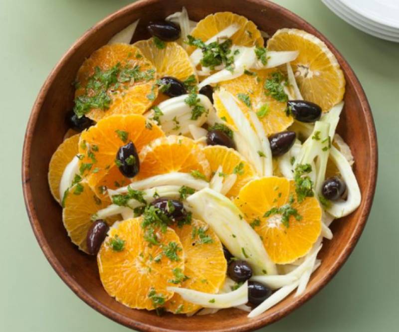 Σαλάτα πορτοκάλι με φινόκιο - Η συνταγή έρχεται από τη Σικελία